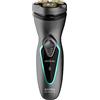 Cecotec Rasoio rotativo Bamba PrecisionCare Titanium PerfectCut. 8 W, lame in acciaio inossidabile, rivestimento in titanio, testa 3D, batteria al litio, grigio (4199)