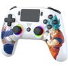 SUBSONIC - Controller Wireless Dragon Ball Goku vs Vegeta - PS5 - Bianco | Licenza ufficiale Dragon Ball, Ergonomico, LED RGB Programmabili, Vibrazione, Touchpad, Paddle Programmabili per PS5