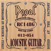Dogal® »RC148G ACOUSTIC GUITAR SET PHOSPHOR BRONZE« Corde per chitarra acustica - Phosphore Bronze Round Core - 013/054