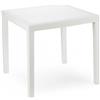 Ipae Progarden Tavolo da giardino quadrato King 79x79x72 cm effetto rattan Bianco
