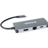 D-Link DUB-2335 D-Link DUB-2335 6-in-1 USB-C Hub mit HDMI/USB-PD/GBE retail