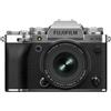 FUJIFILM Fotocamera compatta Fujifilm X-T5/XF16-50mm argento, taglia unica / Spina UE 220 V argento, taglia unica