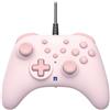 Hori Gamepad - Nintendo Switch and Switch 2 - Wired - Pink - Horipad Turbo - Programmable Buttons - Hori