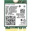 Podazz Scheda WLAN M.2 Podazz AX210NGW, Wi-Fi 6E, 5400 Mbit/s, Bluetooth 5.3