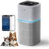 Redkey P3 Purificatore d'Aria, Purificatore per Allergie e Animali per Ambienti fino a 50 m² | CADR 1000 m³/h Filtro True HEPA, Rimuove il 99,97% di pollini, Muffe, Odori, Polvere, Ultra-silenzioso
