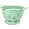 Fackelmann Colapasta extra profondo per scolare, lavare pasta, riso, verdure, materiale in acciaio inossidabile, con piede d'appoggio, dimensione Ø22 x 14 cm