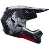 FOX V1 Abisso Casco Cross unisex grigio