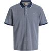 Jack & Jones Uomo Jprblualves SS Polo SN, Blu (Insignia Blue), L
