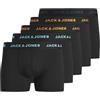 Jack & Jones Jaclad Solid Trunks 5 Pack Jaclad Solid Trunks 5 Pack Uomo (Pacco da 5)