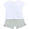 Chicco, Completo Neonata con T-shirt e Pantaloncini, Abbigliamento Bambina, Designed in Italy