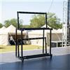 Porta Ukulele Regolabile Doppio Strato Supporto Chitarre Alta Capienza