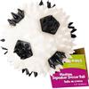 Gnawsome Squeaker palla da calcio per cani, medium 8,9 cm colori variano