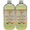 FEI FAN Ricarica Per Diffusore Di Fragranza Con Midollini. Disponibile In Varie Fragranze, Ognuna Pensata Per Adattarsi a Gusti Ed Ambienti Differenti 500ml (AGRUMI MEDITERRANEI, 2 Ricariche)
