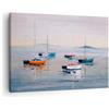 ARTTOR Moderno Quadro su Tela 70x50 cm Stampe da Parete Paesaggi Marino - 6026 | Navigazione barche a vela Mare Quadro Decorativo 1 pezzo Soggiorno Arte da Parete Decorazione da Parete ARTTOR