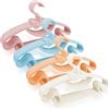 Magrimaxio 40 Pezzi Grucce Appendiabiti 4 Colore, Antiscivolo 29.5cm | Grucce Neonato Appendiabiti Bambini Plastica, Appendini Bambini Unisex, Hanger per Guardaroba Neonati