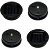 ZWZNBL 2 parti di ricambio lampada solare; scatola batteria solare, accessori elettronici lanterne, lampadine a LED; adatto lampade a sospensione esterni, giardino, decorazione cortile (luce bianca calda)
