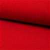 Generico Jersey tessuto elasticizzato 95% cotone 5% elastan, Maglina elastica tessuto al metro (Rosso)