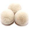 Duories Pompon per fai da te, 100 palline colorate da 20 mm, pompon per artigianato, pompon per Pasqua, Natale, pompon colorati per fai da te, decorazione da tavolo di compleanno, crema