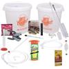 VIRSUS Kit Birra ''Lusso'' Artigianale Fai da Te con Malto European Lager + 1 Tappatrice Capsulatrice a 2 Leve e Tappi - C
