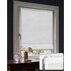 Victoria M. Tenda a Pacchetto a Parete e a Soffitto, 120 x 240 cm, Bianco | Tenda Filtrante con montaggio a vite per Finestre e Porte, Effetto Lino, Guide in Alluminio Robuste, Regolabile in Altezza