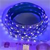 Cleiscry Striscia LED UV da 24 V, 5 m, 395-405 nm, 60 LED/m, SMD 5050, striscia di luce nera, per feste fluorescenti DJ, IP30