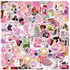 Cadimus 110 Adesivi Divertenti Rosa, Stickers Meme, Simpatico Set di Adesivi Divertent, Impermeabili, per Laptop Bagagli Skateboard ecc, Adatto per Adulti e Bambini