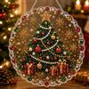 Generic Kit fai da te 5D per decorazioni natalizie con perline e diamanti (M) | Decorazione da parete con perline scintillanti, acchiappasole per finestre, decorazione da parete per le feste, per adulti