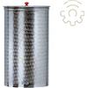 BELVIVERE Botte Made in Italy Fusto in Acciaio Inox 18/10 Contenitore con Tappo Serbatoio per Alimenti Vino Olio Birra Acqua (500 Lt)