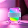 LROLTEF Lampada da Tavolo Luce Notturna 2000mAh RGB & 3 Temperature Dimmerabile Lampada da Comodino Ricaricabile Portatile con Porta USB per Camera Soggiorno Studio Ufficio Luce Atmosferica Blu