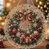 Generic Kit fai da te 5D (B) per decorazioni natalizie con perle e diamanti | Decorazione da parete con perline scintillanti, acchiappasole per finestre, decorazione da parete per le feste, per adulti