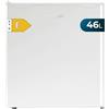 Cecotec Mini Frigo GrandCooler 20000 SilentCompress White E. Capacità 46 L, Funzionamento 12-220 V, Compatibile con Auto e Caravan, Porta Bianca, Classe E