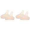 Suavinex, Tettarelle Biberon Zero Zero, Flusso A, 0+ mesi, 2 pezzi, Light (Confezione da 2)