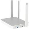 Keenetic Router Titan 2nd Gen AX3200 Mesh Wi-Fi 6 Multi-Gigabit con porte USB 2.0 e 3.0, Router, Bianco