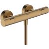 hansgrohe Ecostat Fine - Rubinetto doccia per 1 consumatore, bronzo | SafetyStop (40 °C), portata regolabile, max. 17 l/min, 13324140