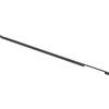 GTV Maniglia per mobili EXTEND LONG - Maniglione a barra in alluminio 1200 mm, maniglia armadio Nero Opaco, interasse fori 224/448/480 mm, maniglia cassetto lunga, design moderno cucina senza maniglia
