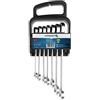 Högert Technik HÖGERT HT1R397 - Chiave combinata a cricchetto, 10/12/13/14/15/17/19 mm, colore: Argento