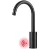 iVIGA Sensore per rubinetto : Sensore a infrarossi per rubinetto bagno cucina - Rubinetto bagno automatico con miscelatore temperatura scatola di controllo, nero (Nero)
