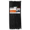 Oksdown Nero Fascette Plastica per Cavi Stringicavo 100 Pezzi 7,6mm x 400mm Nere Nylon Fascette Elettricista per Gestione dei Cavi Elettrici Giardinaggio