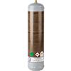 OXYTURBO BOMBOLA CO2 SALDATRICE A FILO CONTINUO solo per la SALDATURA (NON IDONEO PER GASATURA) 1 LT usa e getta M10x1Rh