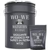 WO-WE Sigillante Tappeti di Pietre con Protezione UV Pavimenti Resina W732-6KG