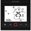 BecaSmart Serie 002 Termostato Smart WiFi per 3A Riscaldamento dell'acqua LCD Touch Screen di controllo della programmazione intelligente con Assistente vocale Alexa/Google Home Nero