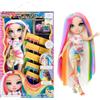 Rainbow High Bambola Hair Chalk & Style - Amaya - Bambola Arcobaleno da 28 cm, Gesso per Capelli Lavabile, Colora, Acconcia, Gioca, Risciacqua e Ripeti, età 4-12+