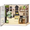Green Slide Miniature Impilabile Caffè LED - Modellino DIY 90 pezzi