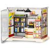Green Slide Modellino Minimarket in miniatura impilabile LED 92 pezzi