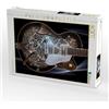CALVENDO Puzzle, chitarra elettrica in stile jazz, Black Paisley Relic | 1000 pezzi. Dimensioni da aperto: 64 x 48 cm. Puzzle CALVENDO