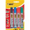 BIC Marcatori permanenti Marking 2300 punta a scalpello assortiti 4 pezzi