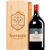 Fattoria Le Pupille | Toscana Saffredi Rosso Toscana IGT 2023 Doppio MAGNUM in cassetta di legno 3 l
