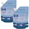 Generico 2x Erbolario - Bagnoschiuma Fior Di Salina - EcoRicarica da 500 ml - 2 confezioni risparmio da 500 ml l'una -Confezione Risparmio ed Ecologica