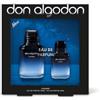 DON ALGODON Don Cotone Set Eau de Parfum Uomo | 100 ml + 30 ml | Profumo maschile elegante e sofisticato | Bergamotto, Bengiù, vetiver e ambra grigia | Ispirato alla notte mediterranea