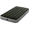 Intex 64761 Downy Materasso Gonfiabile Singolo Fiber-Tech 99x191x25 cm Portata 136 Kg Pompa a Pedale colore Nero